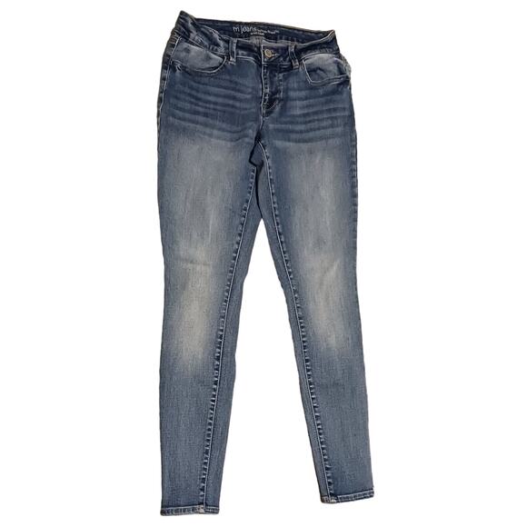 Maurices Denim - M Jeans by Maurices Womens Jeans Sz Small Long Blue Denim Skinny Leg Mid-Rise